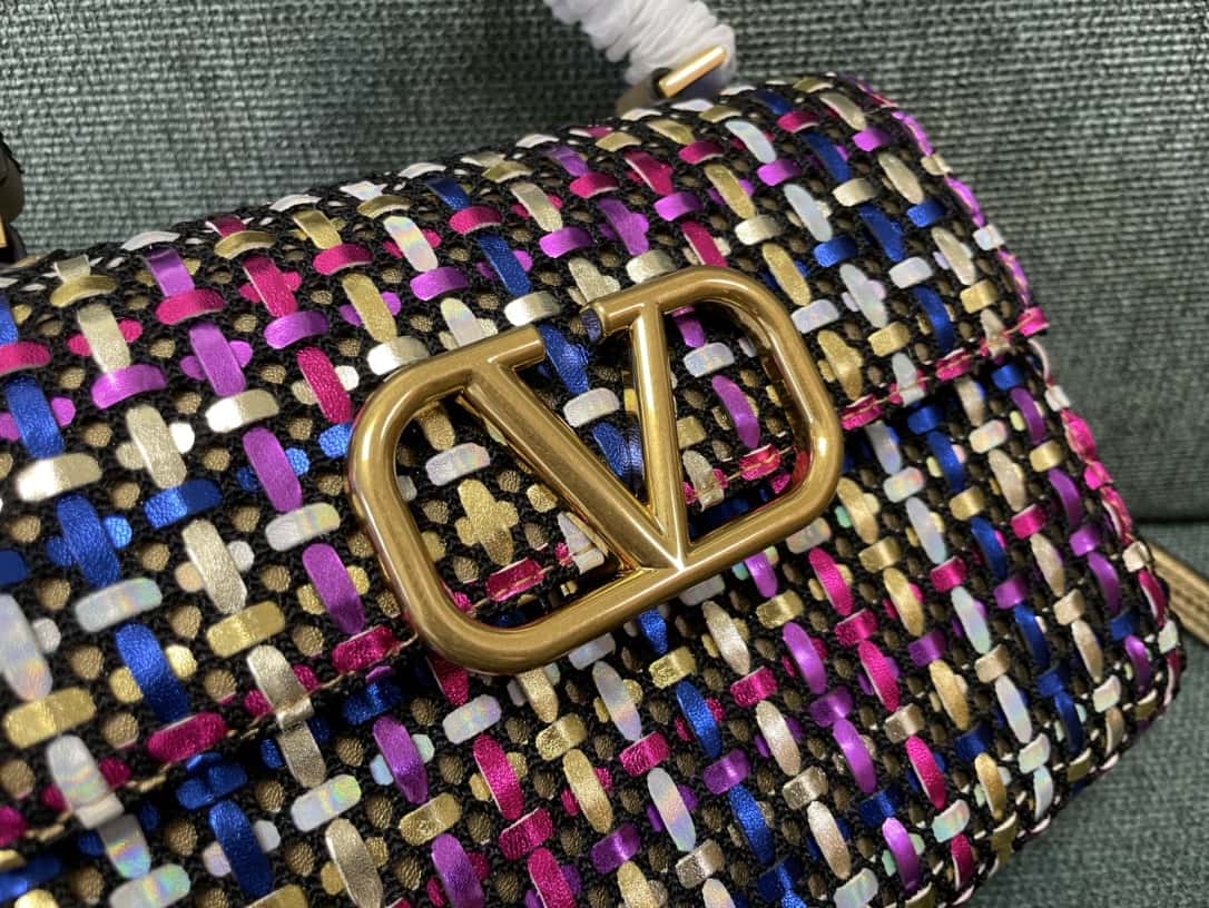 Valentino华伦天奴手工编织公文包0530-高仿包包