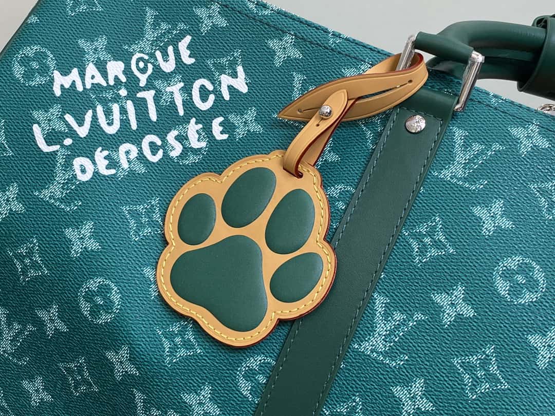 【原单精品】M11541绿色 旅行袋系列 当季新款 KEEPALL BANDOULIÈRE 50 旅行袋-高仿包包