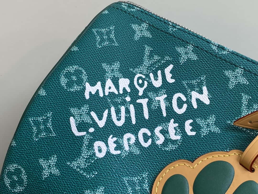 【原单精品】M11541绿色 旅行袋系列 当季新款 KEEPALL BANDOULIÈRE 50 旅行袋-高仿包包