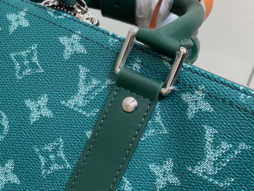 【原单精品】M11541绿色 旅行袋系列 当季新款 KEEPALL BANDOULIÈRE 50 旅行袋-高仿包包