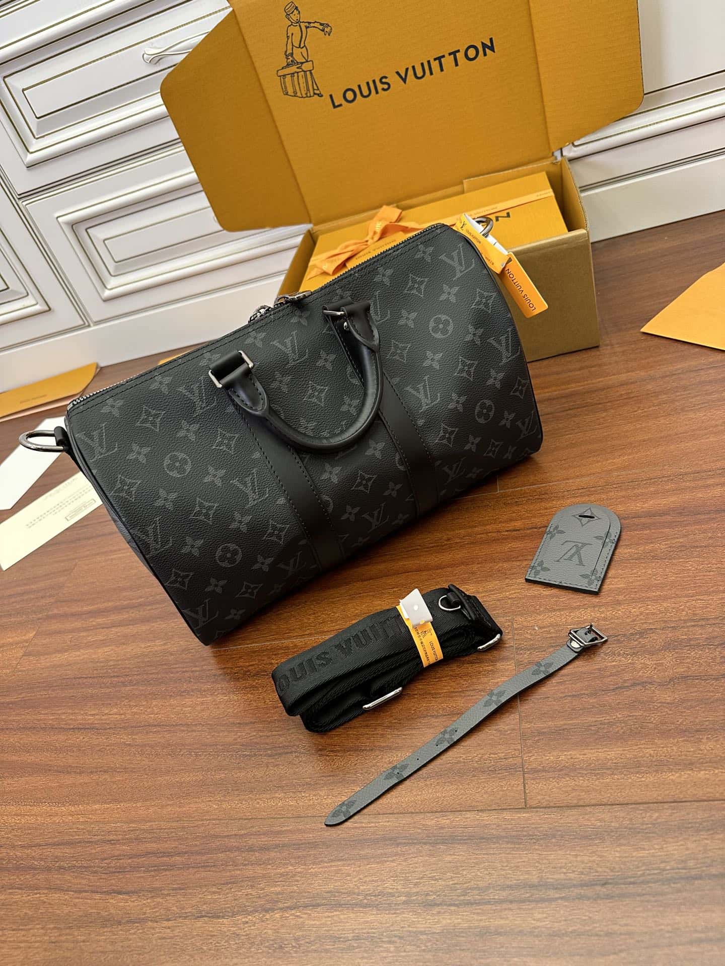 LV M46655 Keepall Bandoulière 35-高仿包包